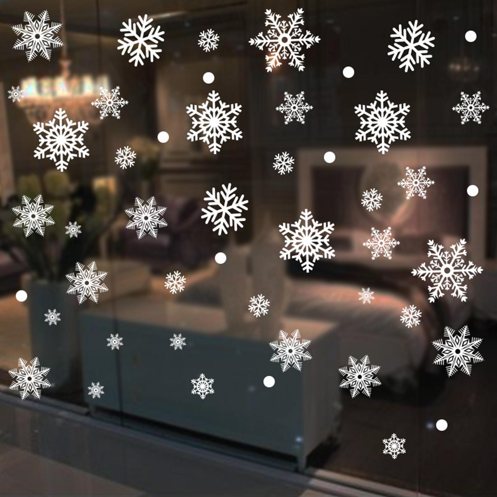 Snowflake Window Clings Christ - Snowflake Window Decal reseña y precio