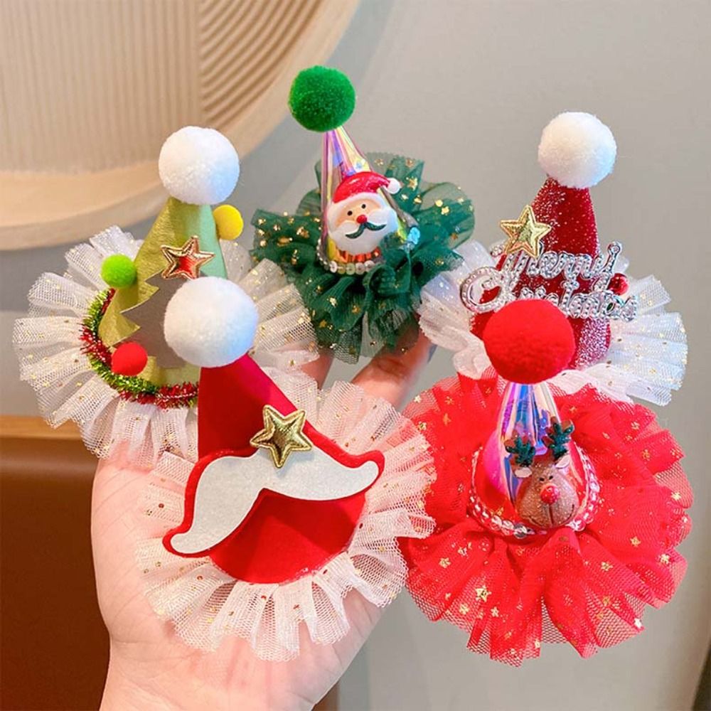 Creative Star Christmas Hair C - Santa Hat Plush reseña y precio