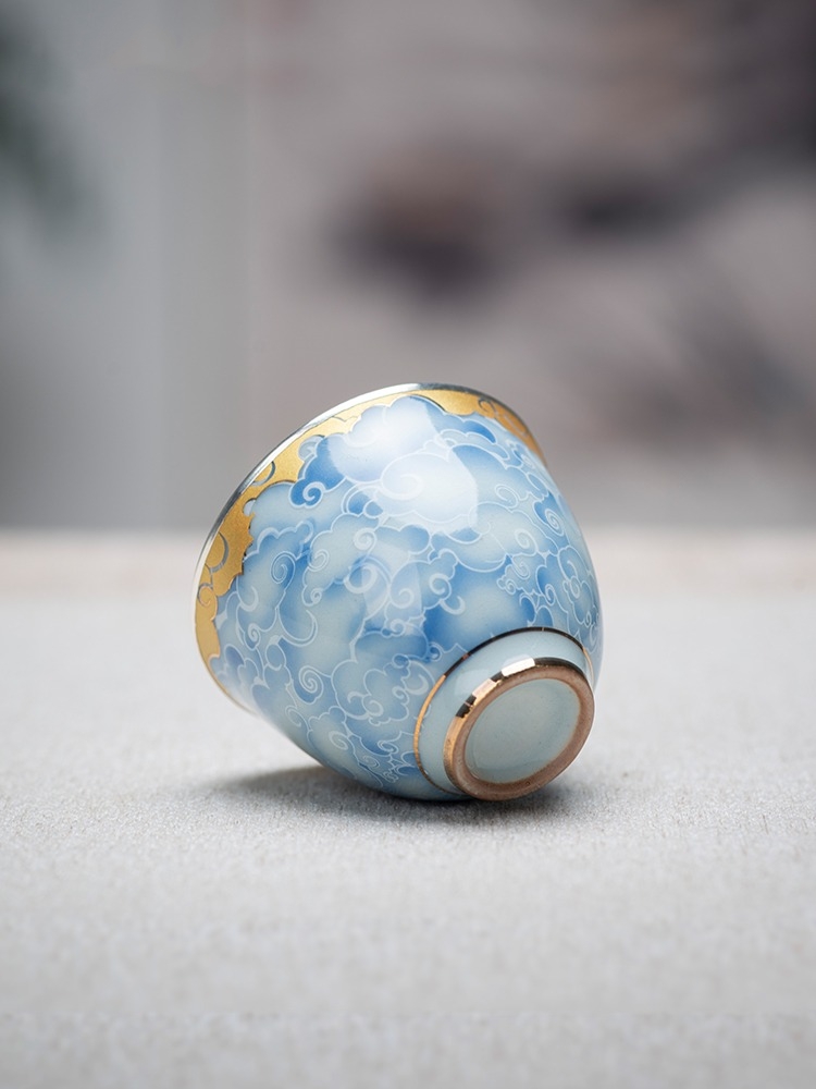 Porcelain wrapped silver cup,  - Gift Box Wrap Set reseña y precio