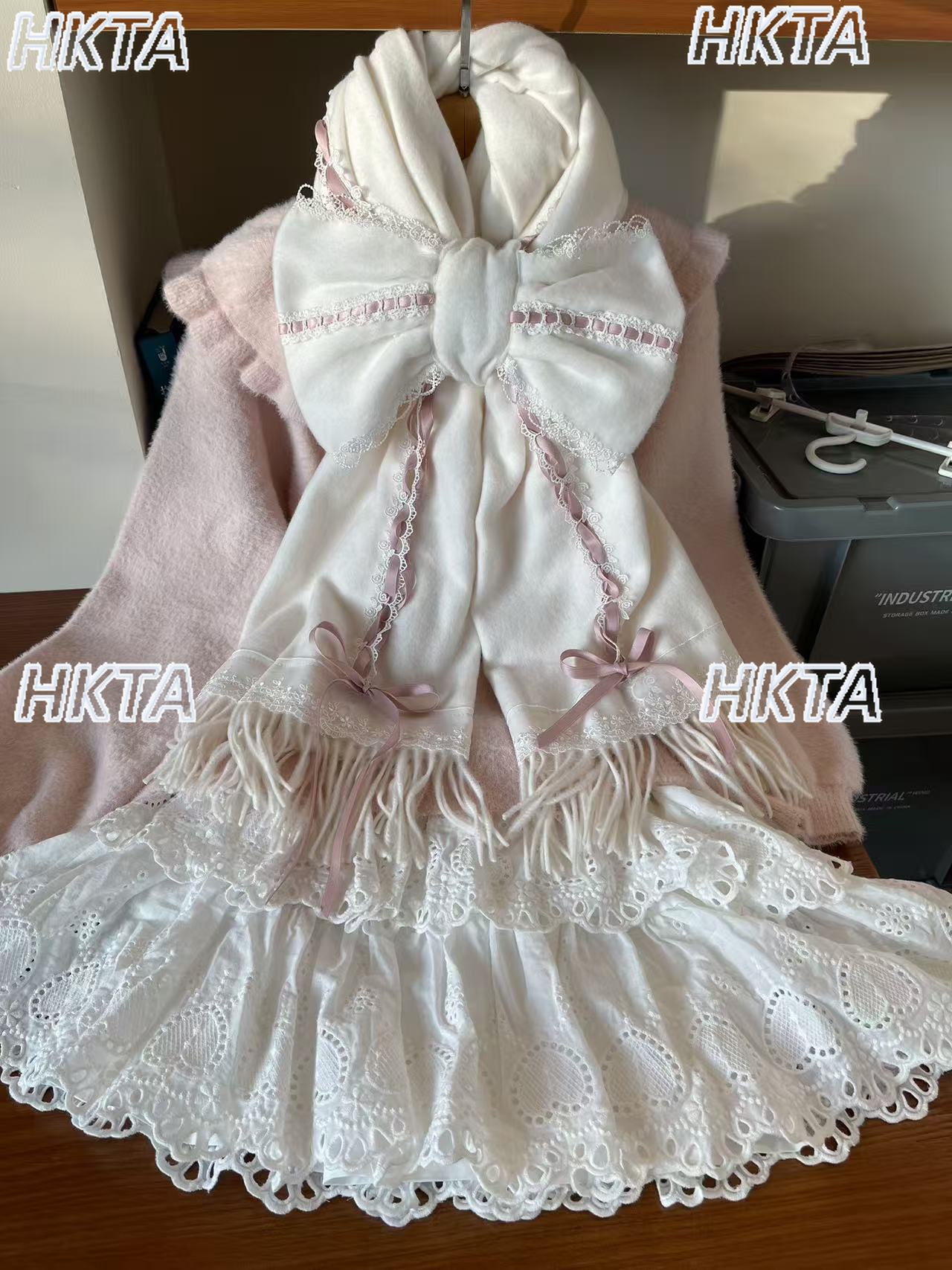 Cute Retro Ribbon Scarves Wome - Ribbon Bow Gift reseña y precio