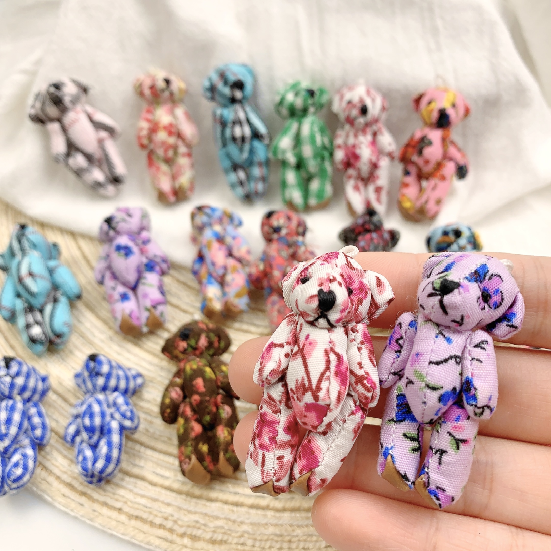 10pcs Mini Joint Bears Plush K - Christmas Throw Blanket reseña y precio