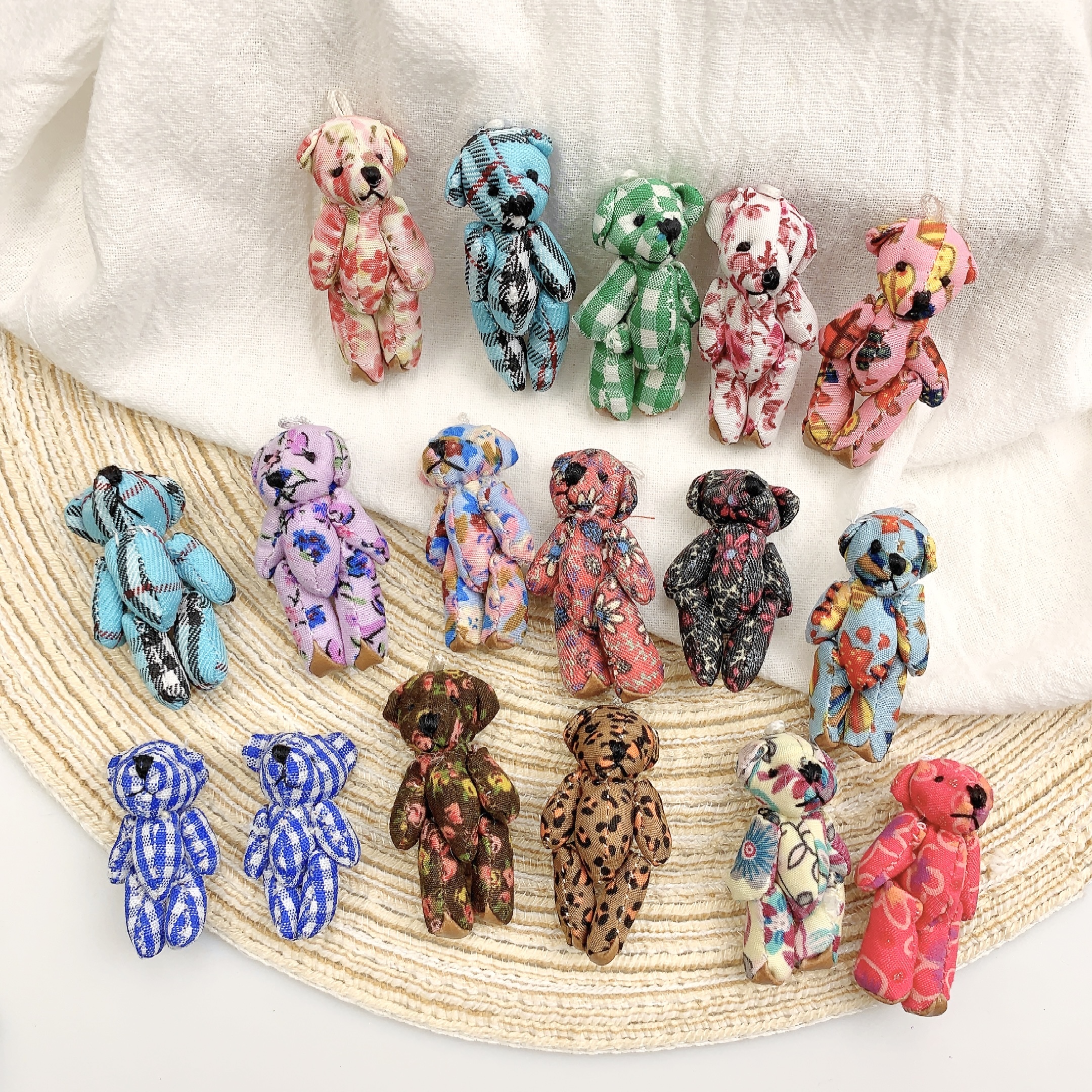 10pcs Mini Joint Bears Plush K - Christmas Throw Blanket reseña y precio