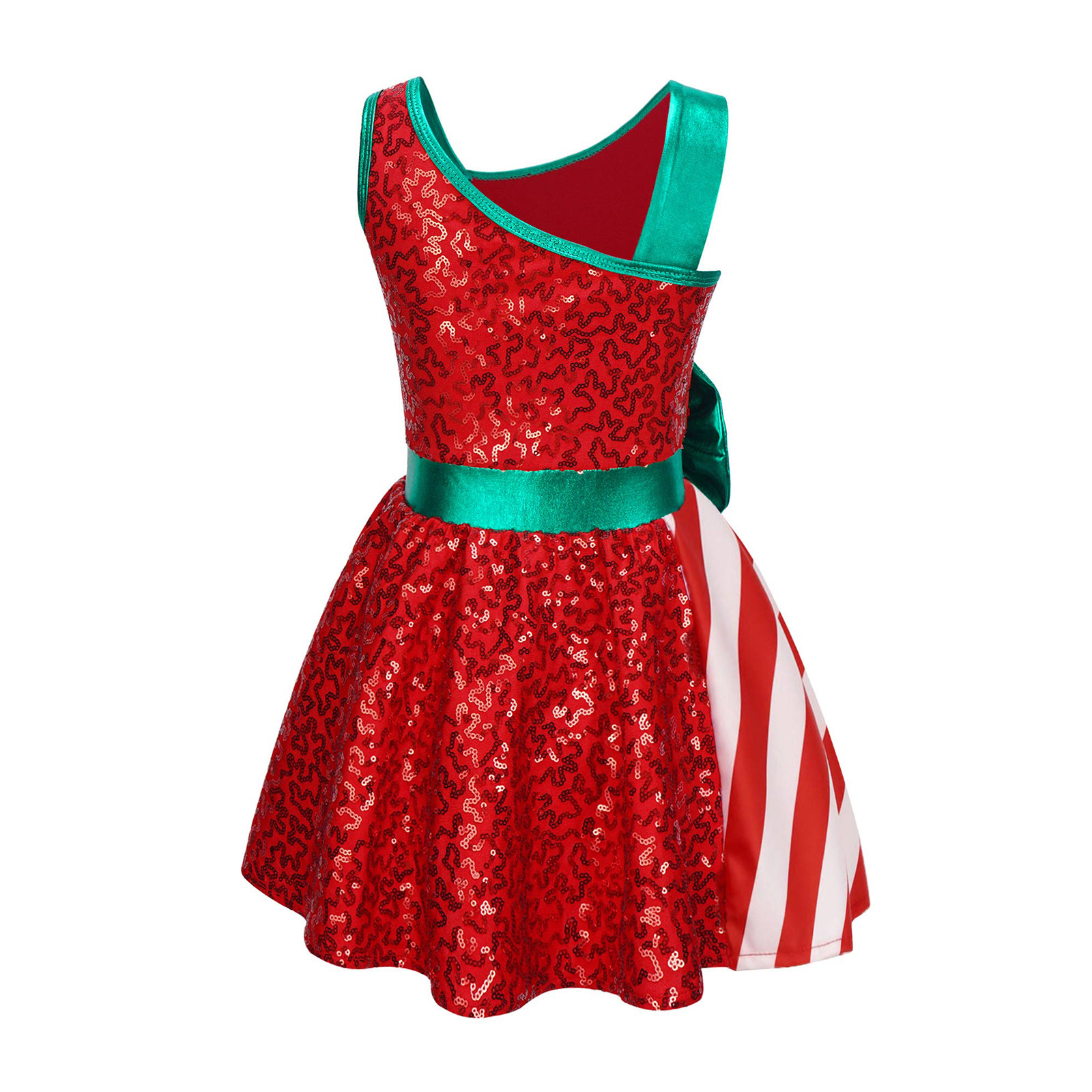 Kids Girls Christmas Party Dre - Elf Costume Christmas reseña y precio