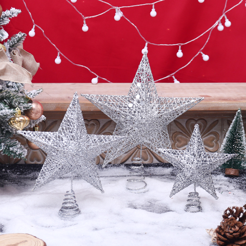 Glitter Christmas Tree Topper  - Star Tree Topper reseña y precio