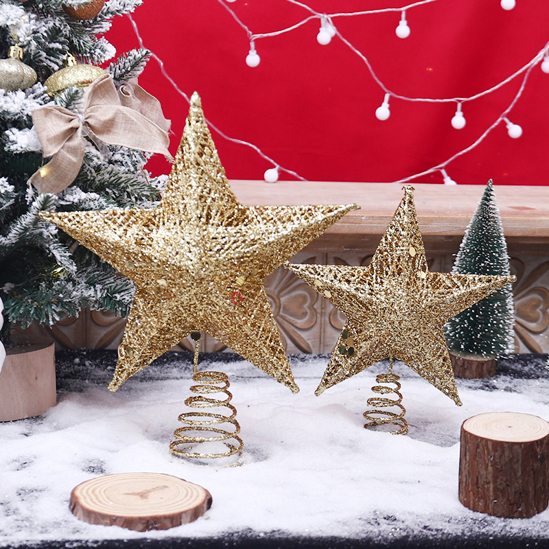 Glitter Christmas Tree Topper  - Star Tree Topper reseña y precio
