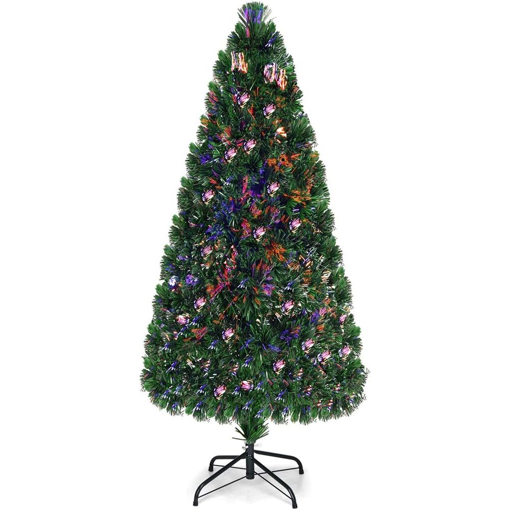 6ft Pre-Lit Artificial Christm - Christmas Tree Artificial reseña y precio