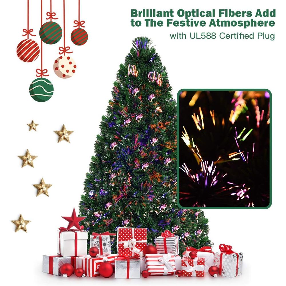6ft Pre-Lit Artificial Christm - Christmas Tree Artificial reseña y precio