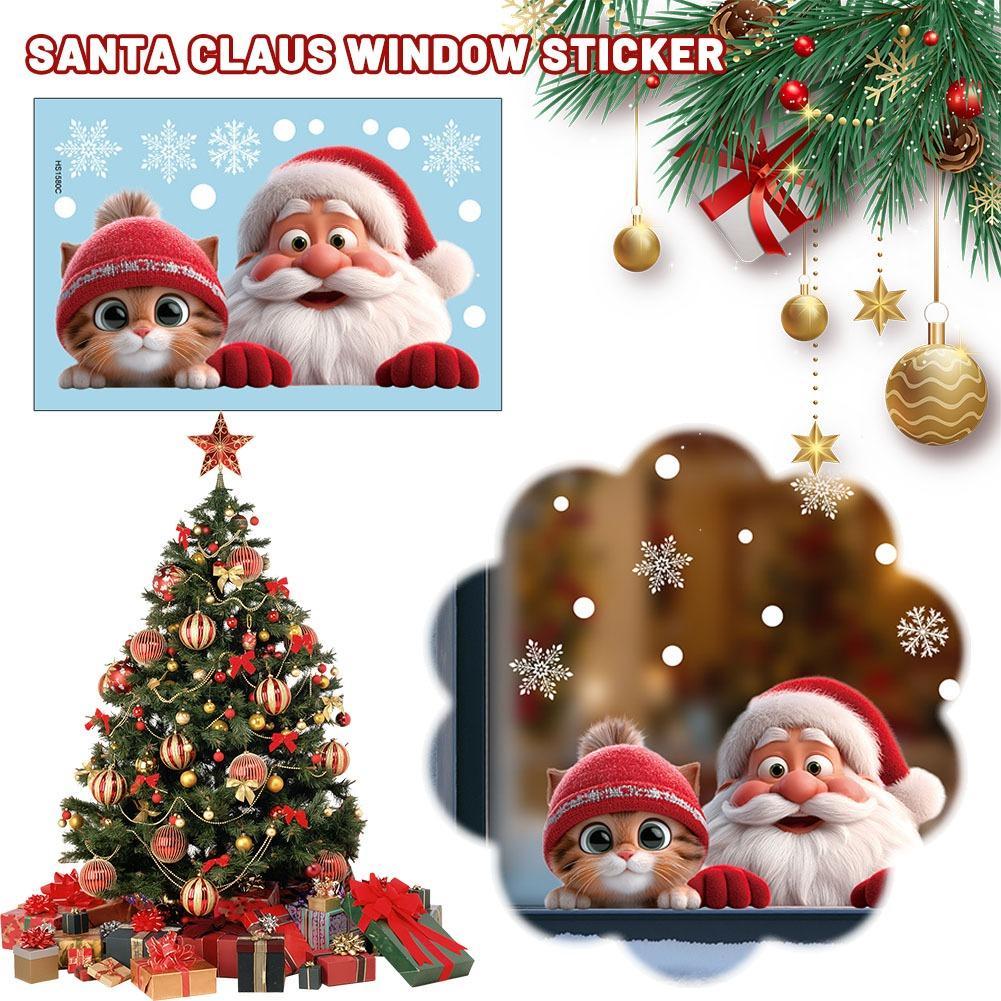 Christmas Window Door Mirror S - Snowflake Window Decal reseña y precio